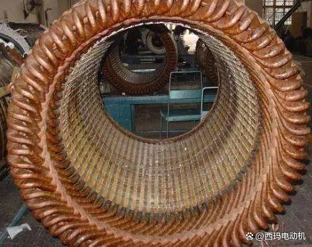 如何防止高壓電機(jī)定子繞組端部出槽口處電暈？(圖1)